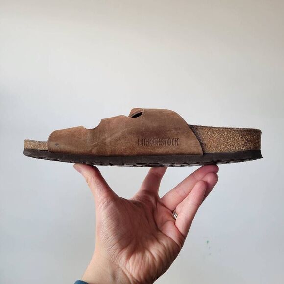 Birkenstock Florida Soft Footbed Sandals – Women’s 38 (7–7.5) Brown - Picture 2 of 9